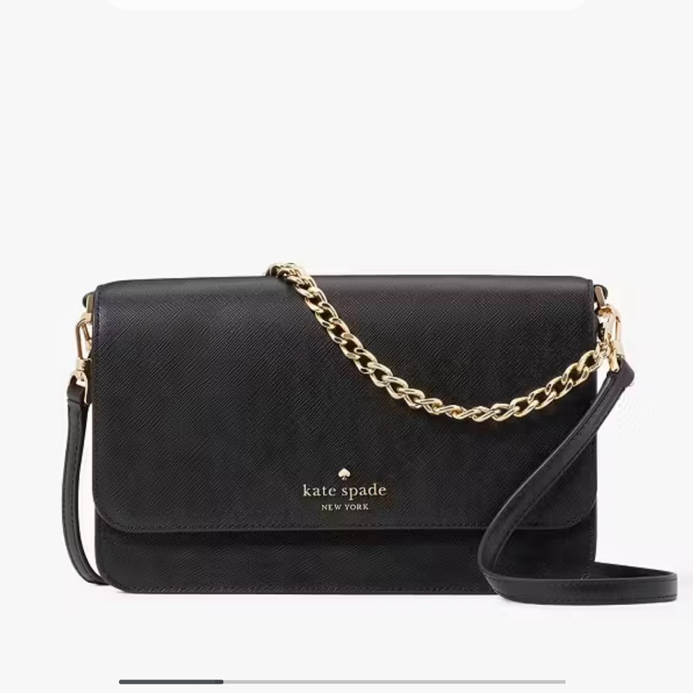 Kate Spade Madison Saffiano Leather Flap Convertible Bag